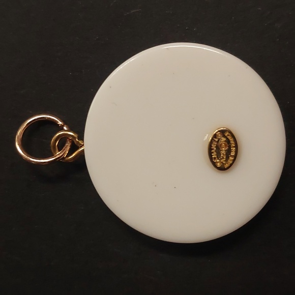 CC White and Black COCO Resin Charm Pendant - Picture 3 of 3